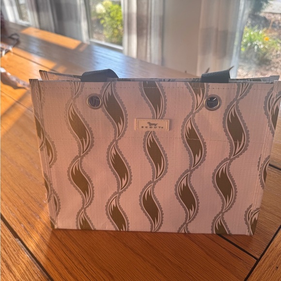 Scout Beige and Brown Patterned Tote - Picture 2 of 5